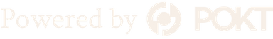 Powered By Pokt Network